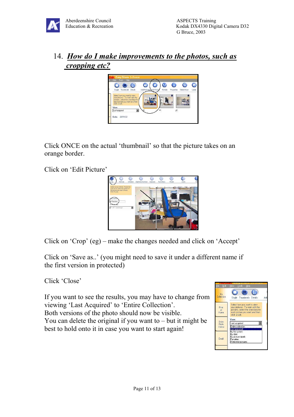 Kodak DX4330 User Manual | Page 11 / 13