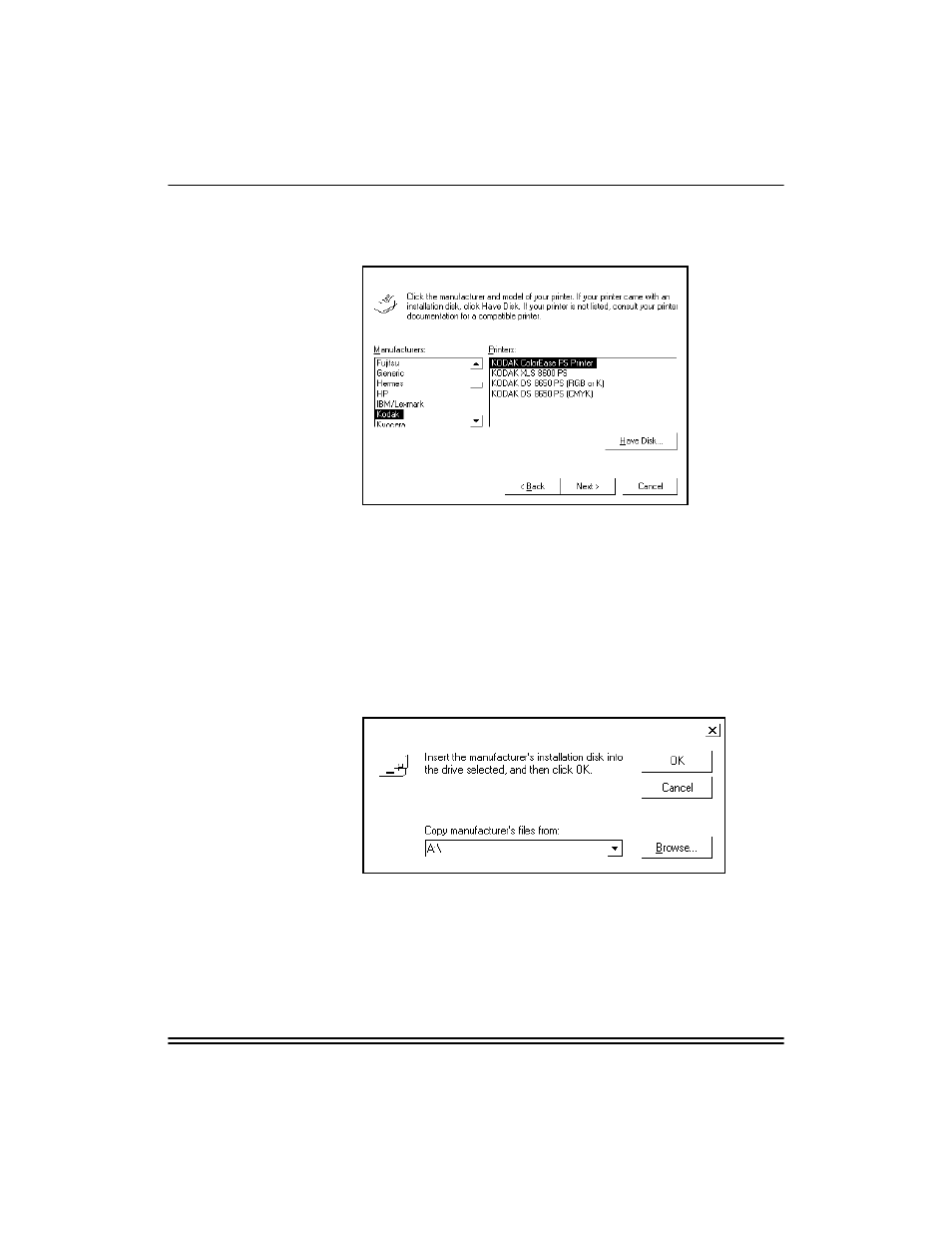 Kodak XLS 8400 User Manual | Page 59 / 138