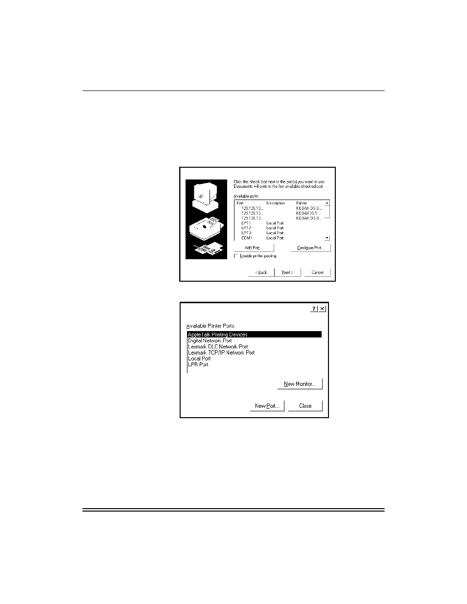 Configuring your printer for appletalk | Kodak XLS 8400 User Manual | Page 87 / 138