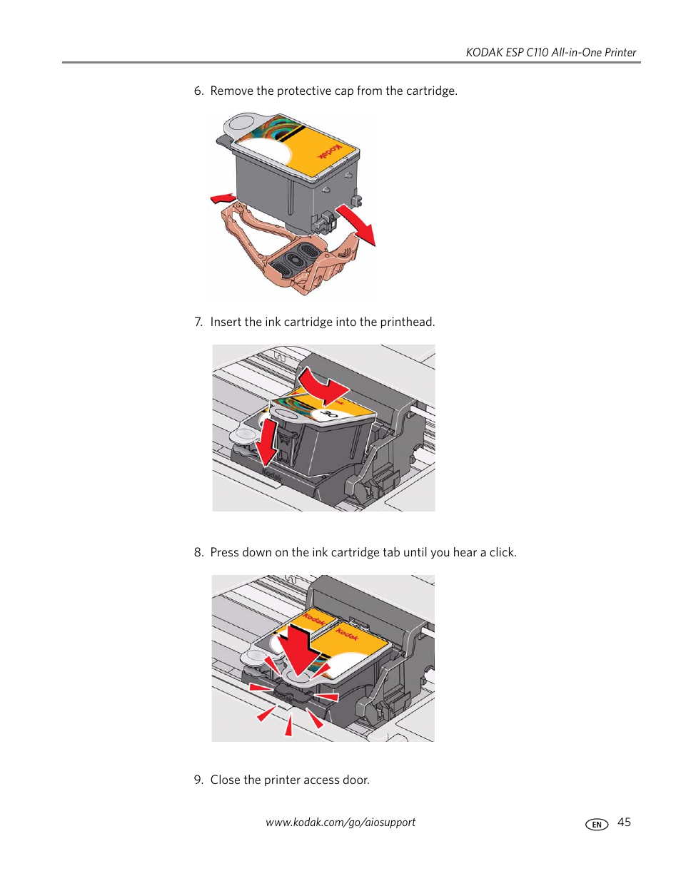 Kodak ESP C110 User Manual | Page 51 / 76