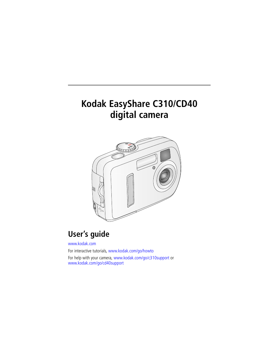 Kodak EasyShare C310 User Manual | 72 pages