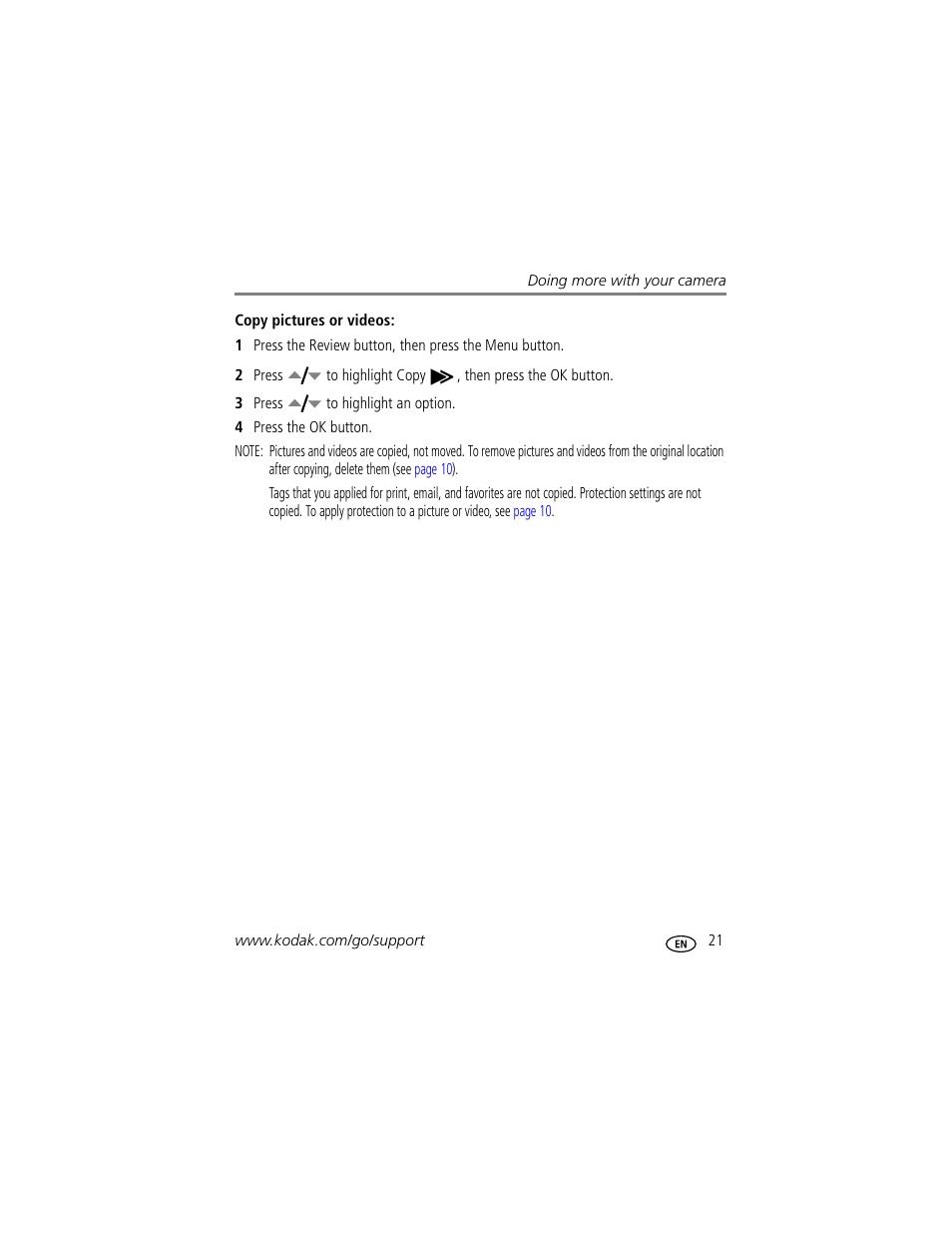 Kodak EasyShare C310 User Manual | Page 27 / 72