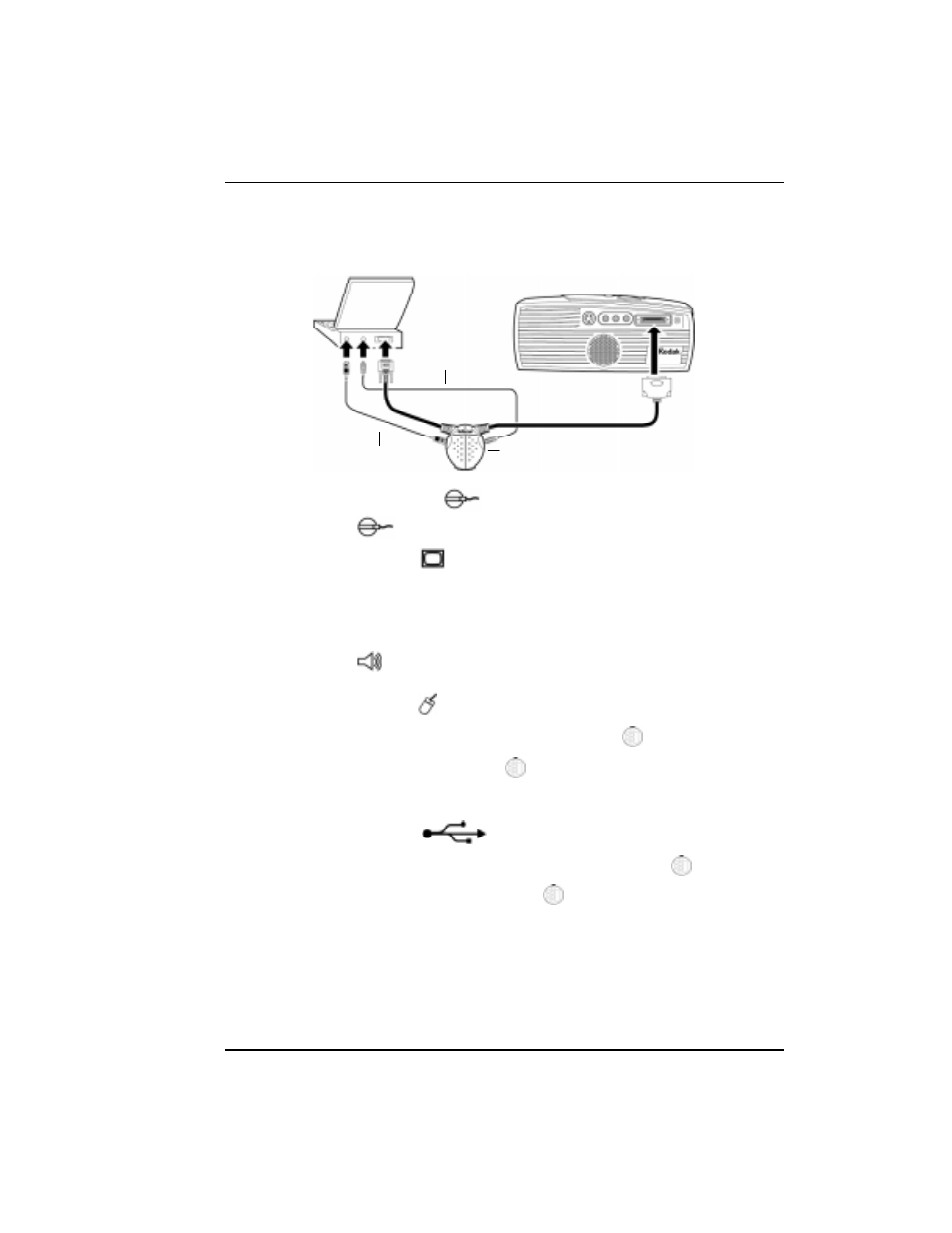 Connecting to a laptop computer | Kodak DP1100 User Manual | Page 10 / 24