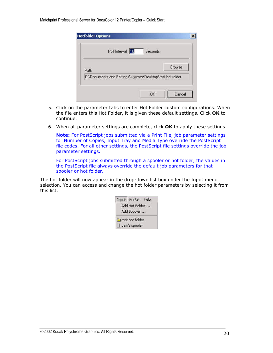 Kodak KY0730485 User Manual | Page 20 / 27