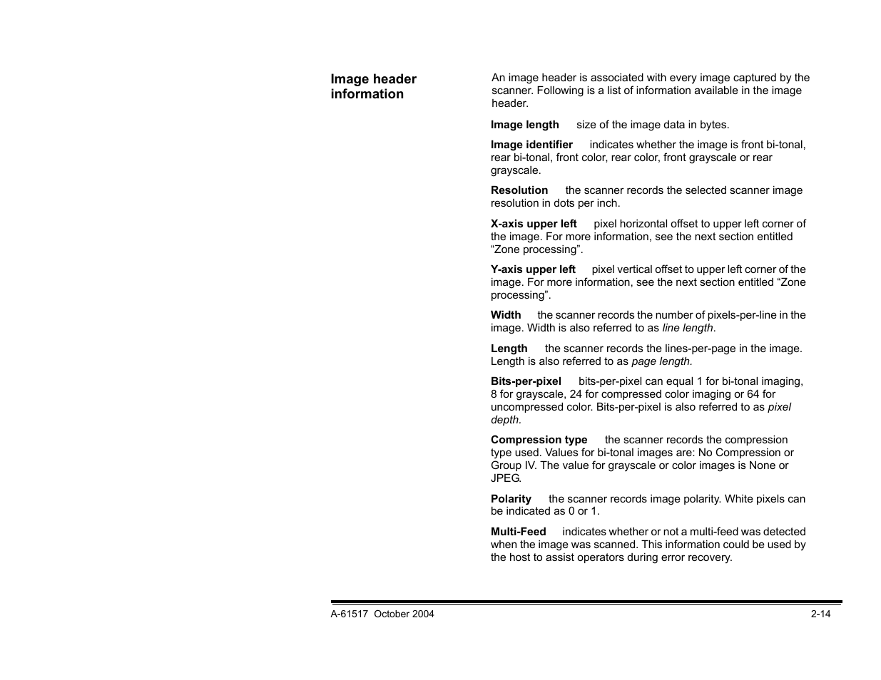 Zone processing | Kodak i100 Series User Manual | Page 21 / 80