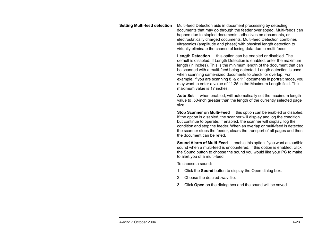 Kodak i100 Series User Manual | Page 76 / 80