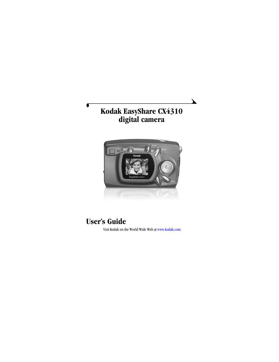 Kodak CX4310 User Manual | 108 pages