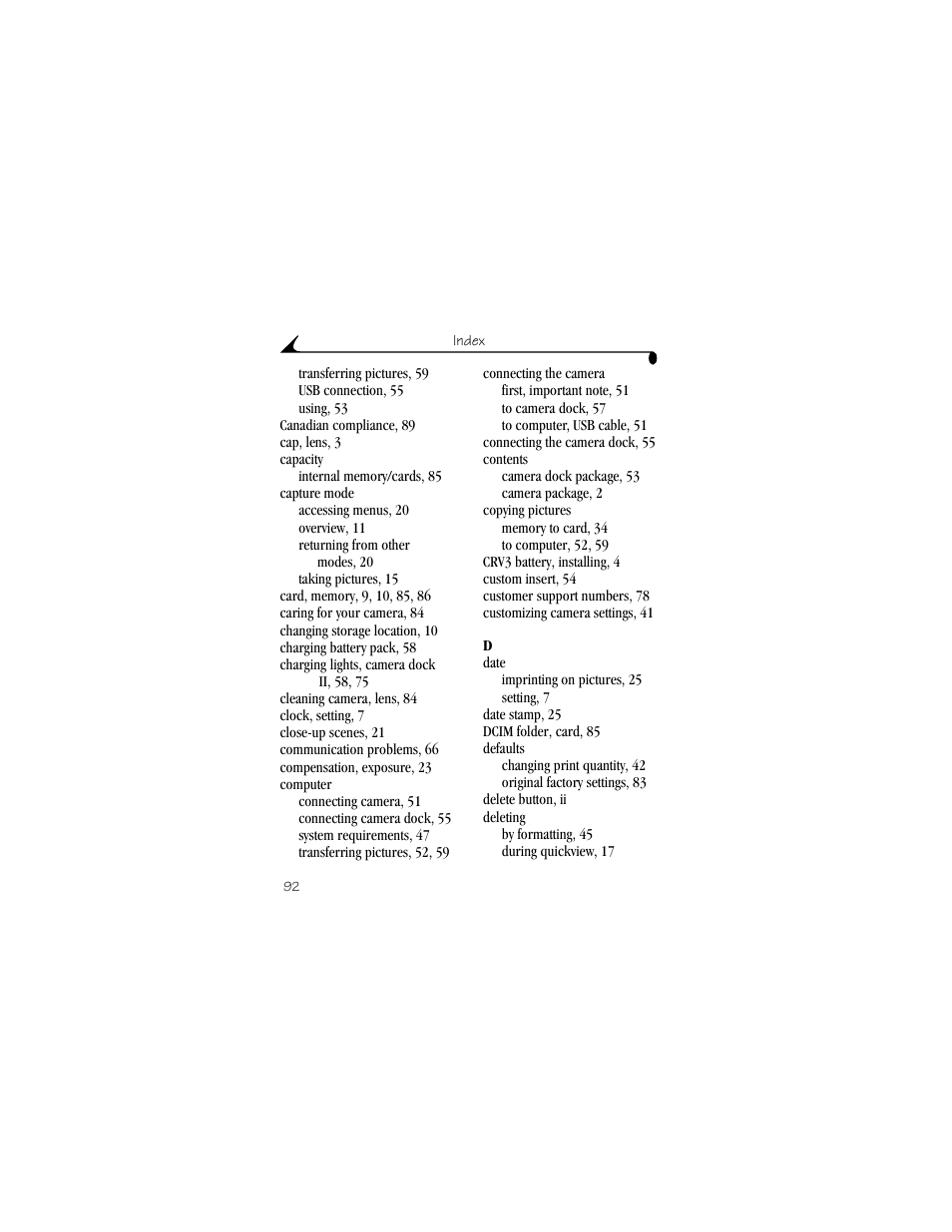 Kodak CX4310 User Manual | Page 100 / 108