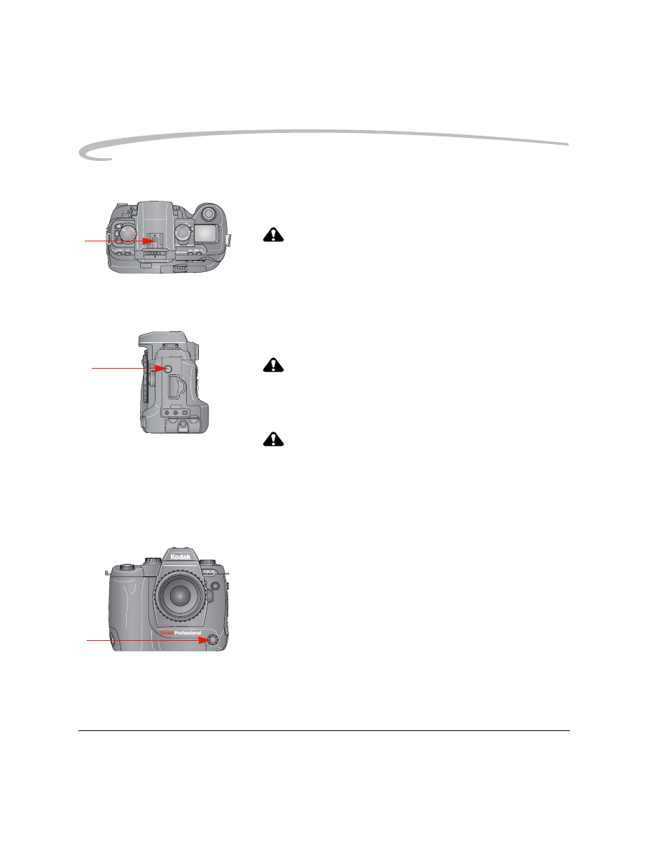 Hot shoe, Pc sync terminal, Remote release accessory port | Kodak 6B8773 User Manual | Page 44 / 228