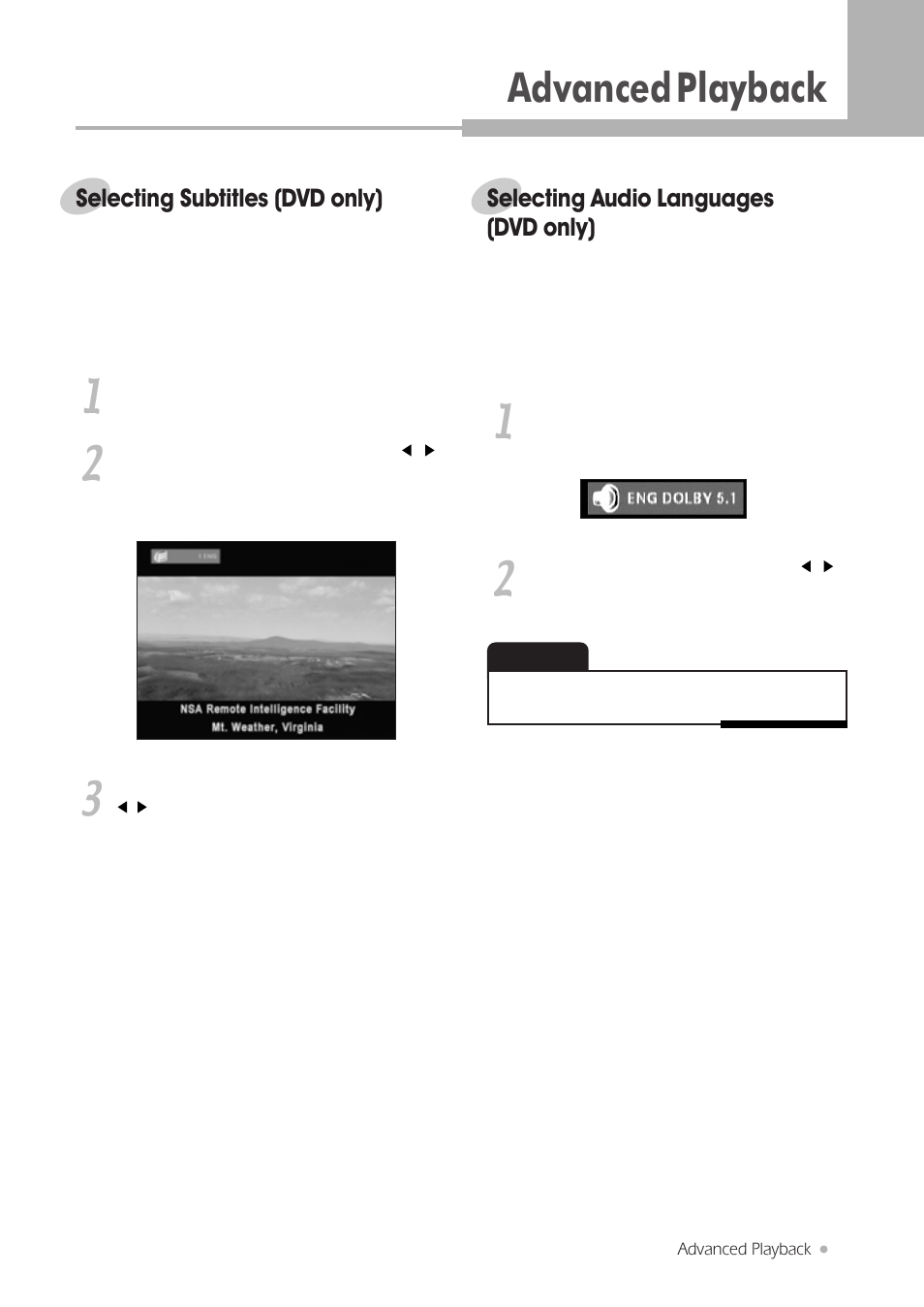 Advanced playback | Kodak DRHD-120 User Manual | Page 21 / 43