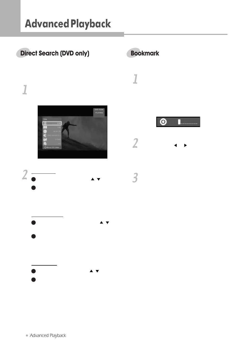 Advanced playback | Kodak DRHD-120 User Manual | Page 24 / 43