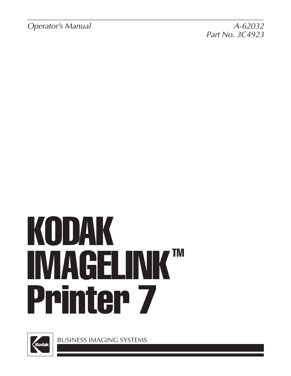 Kodak 7 User Manual | 34 pages