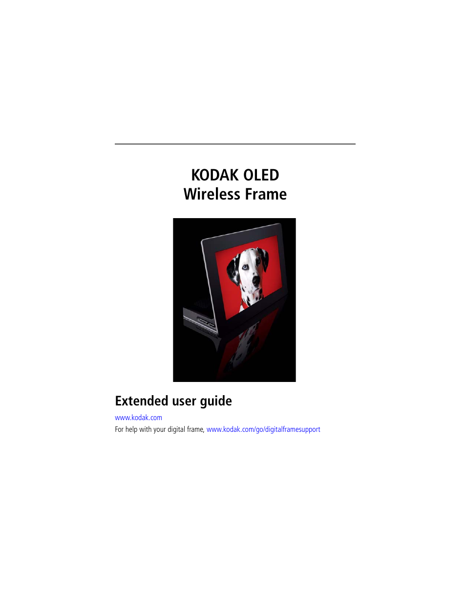 Kodak Digital Photo Frame User Manual | 89 pages