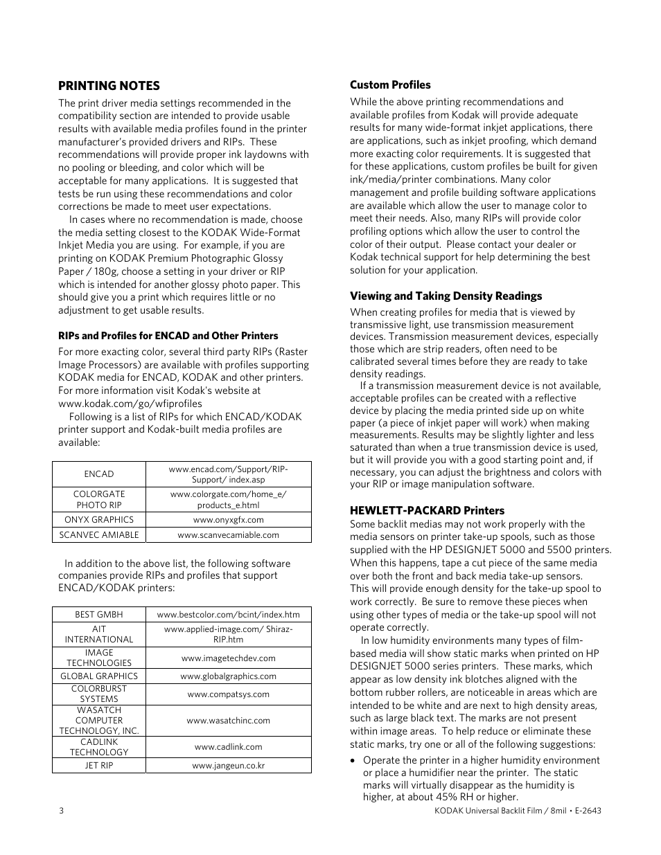 Kodak 8mil User Manual | Page 3 / 8