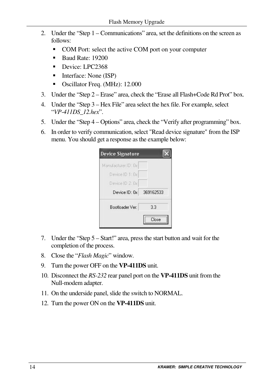 Kramer Electronics AUDIO SWITCHER VP-411DS User Manual | Page 16 / 22