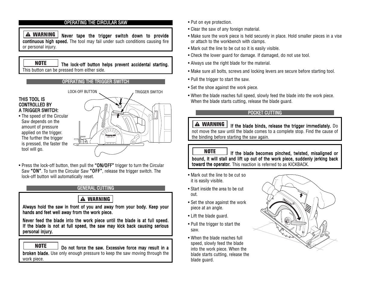 Kawasaki RH1-090048 User Manual | Page 36 / 51