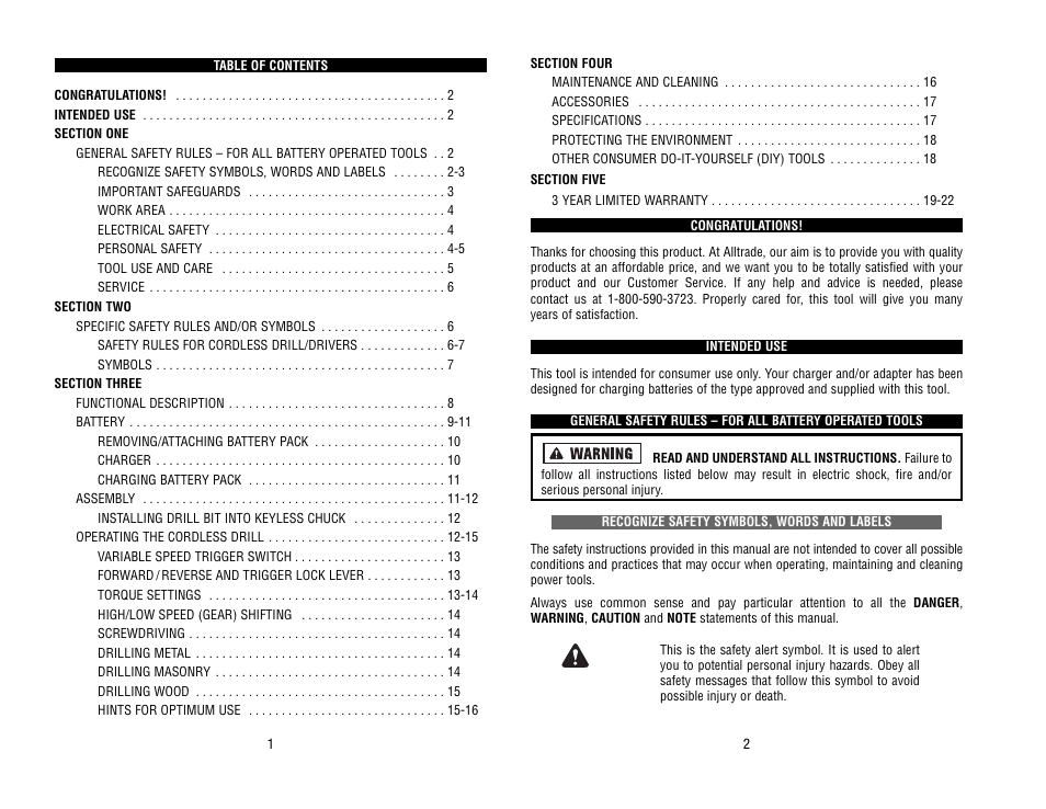 Kawasaki 690551-1HR User Manual | Page 2 / 12