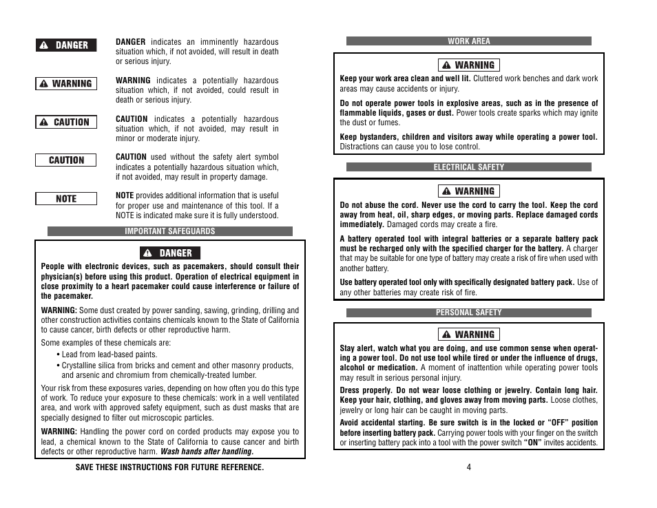 Kawasaki 690551-1HR User Manual | Page 3 / 12