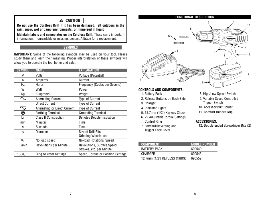 Kawasaki 690551-1HR User Manual | Page 5 / 12