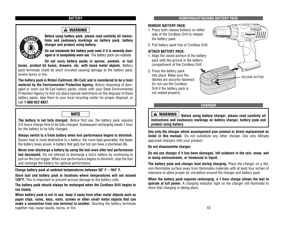 Kawasaki 690551-1HR User Manual | Page 6 / 12