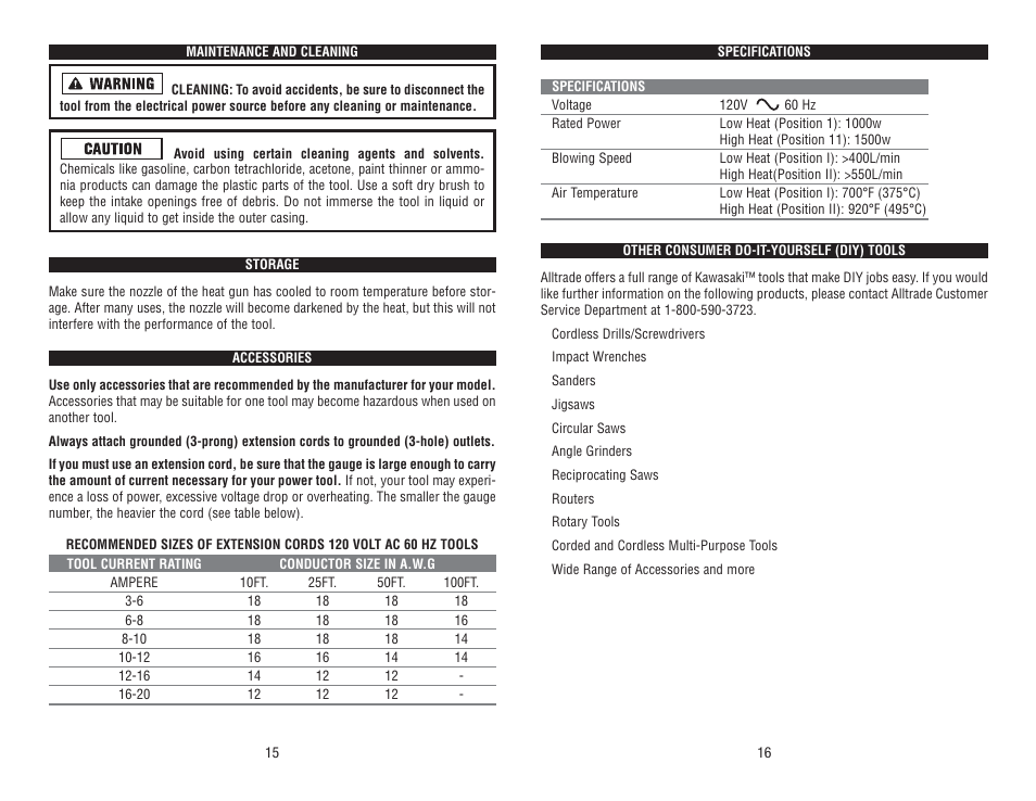 Kawasaki 840015 User Manual | Page 9 / 11