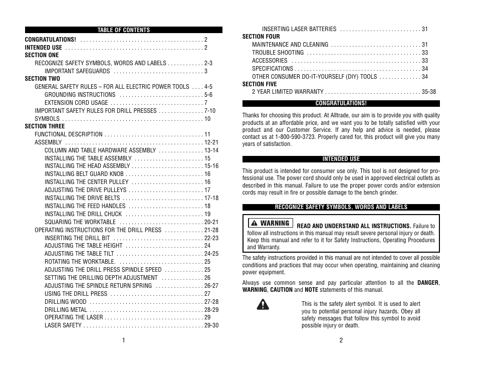 Kawasaki 840139 User Manual | Page 2 / 20
