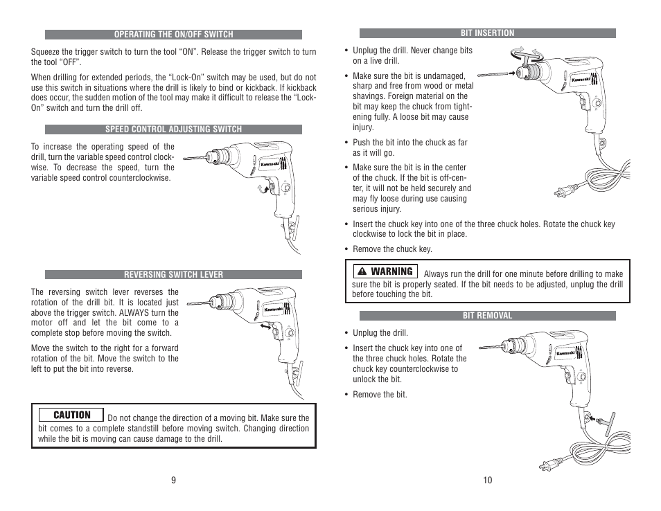 Kawasaki 840013 User Manual | Page 6 / 9