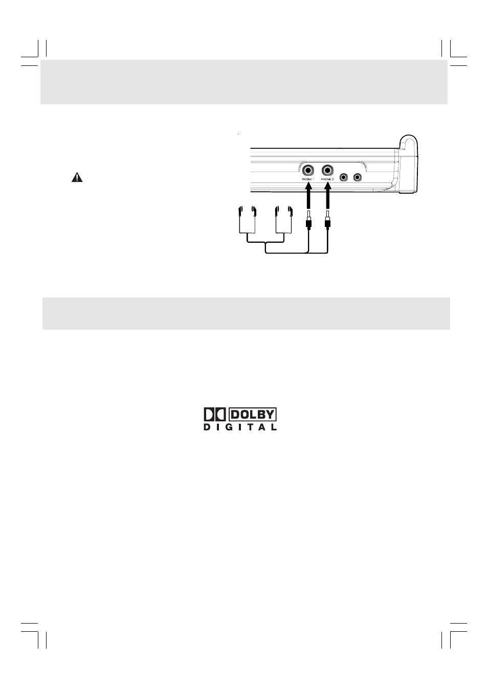 Connecting other equipment adjusting the sound, Using headphones/earphones, Dolby digital (for dvd) | Kawasaki PVS10921 Q User Manual | Page 13 / 25