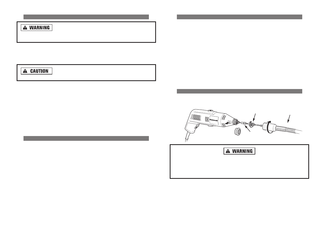 Kawasaki Rotary Tool User Manual | Page 8 / 13