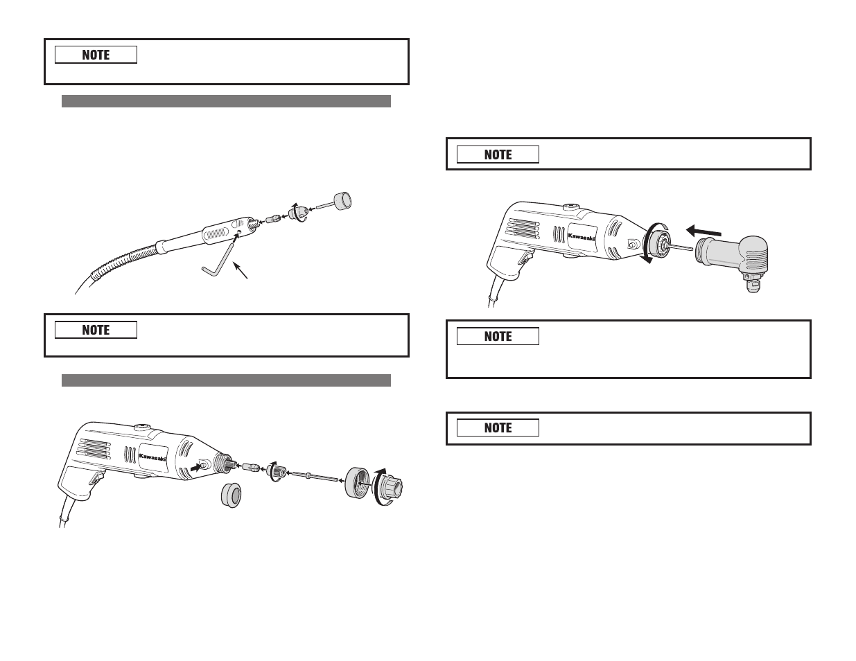 Kawasaki Rotary Tool User Manual | Page 9 / 13