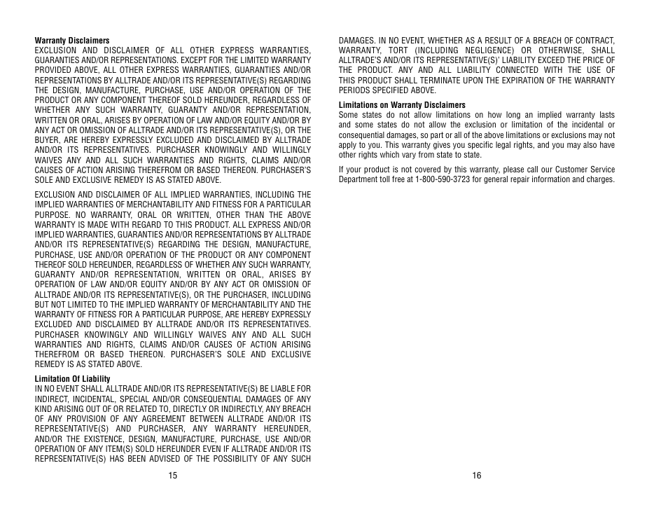 Kawasaki 840014 User Manual | Page 9 / 9