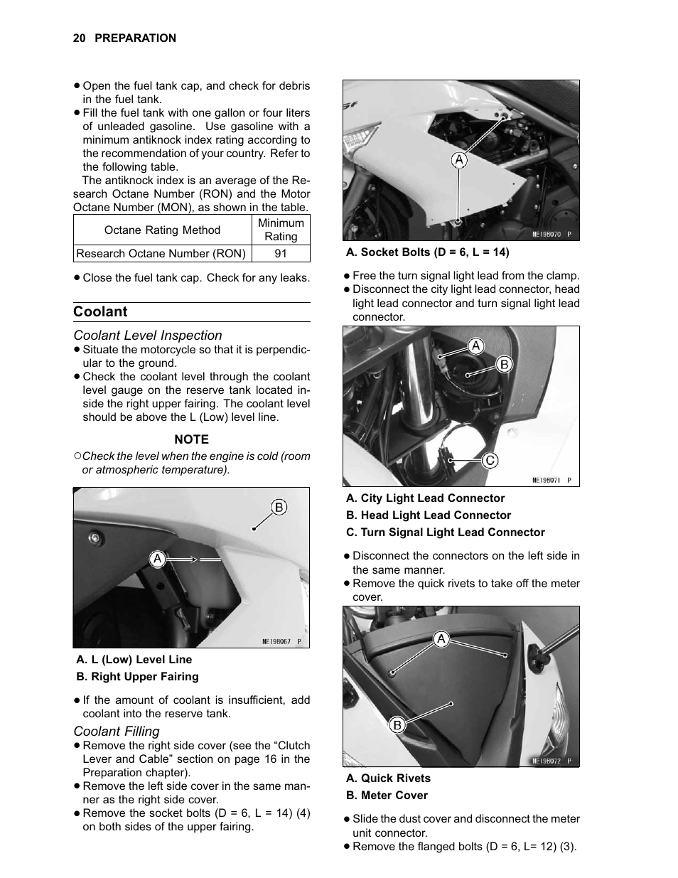 Kawasaki NINJA 650R User Manual | Page 22 / 32