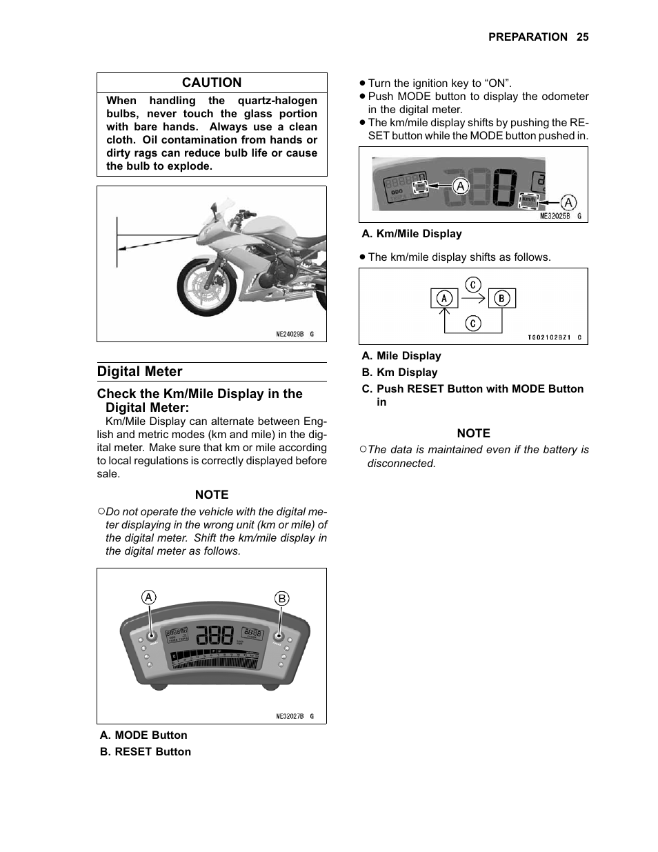 Kawasaki NINJA 650R User Manual | Page 27 / 32