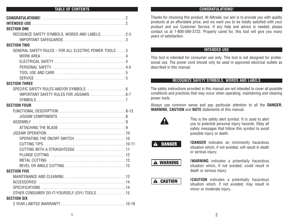 Kawasaki 840067 User Manual | Page 2 / 11