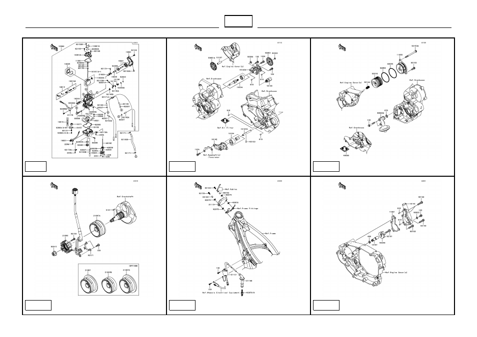 C-10, C-11, C-12 | C-13, C-14 | Kawasaki MICRO-K KX450 D8F User Manual | Page 10 / 85