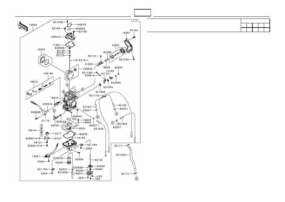 Carburetor(3/3) | Kawasaki MICRO-K KX450 D8F User Manual | Page 37 / 85