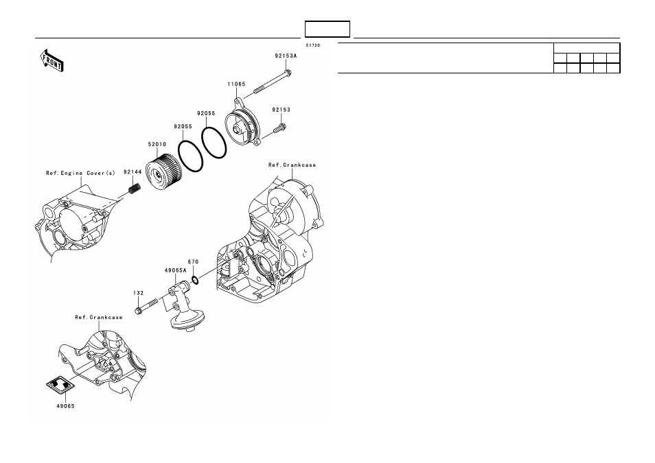 C-11, Oil filter | Kawasaki MICRO-K KX450 D8F User Manual | Page 39 / 85