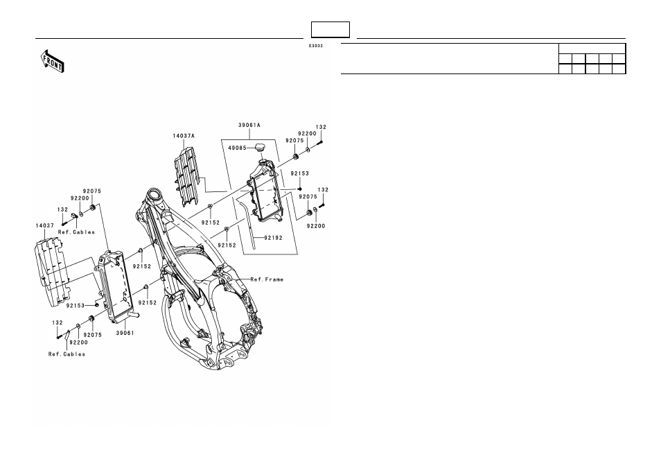 Radiator | Kawasaki MICRO-K KX450 D8F User Manual | Page 43 / 85