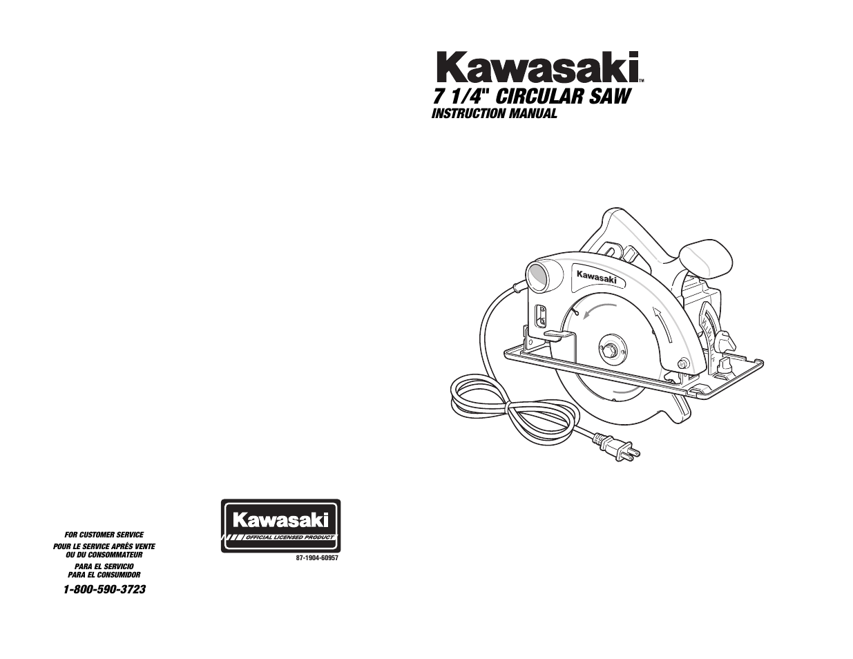 Kawasaki 840563 User Manual | 12 pages