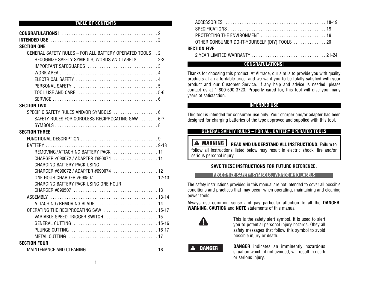 Kawasaki 840442 User Manual | Page 2 / 13