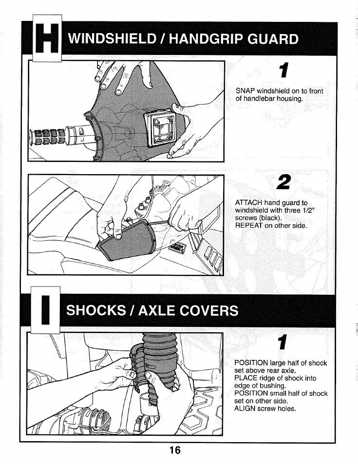 Windshield | Kawasaki NINJA AO4590 User Manual | Page 16 / 20