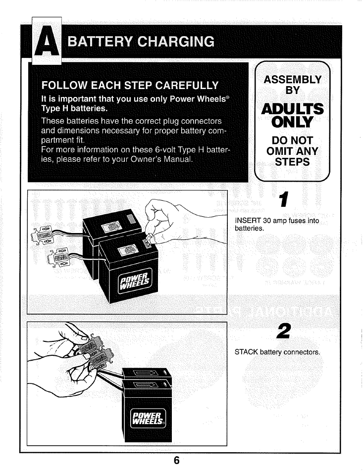 Charging, Adults | Kawasaki NINJA AO4590 User Manual | Page 6 / 20