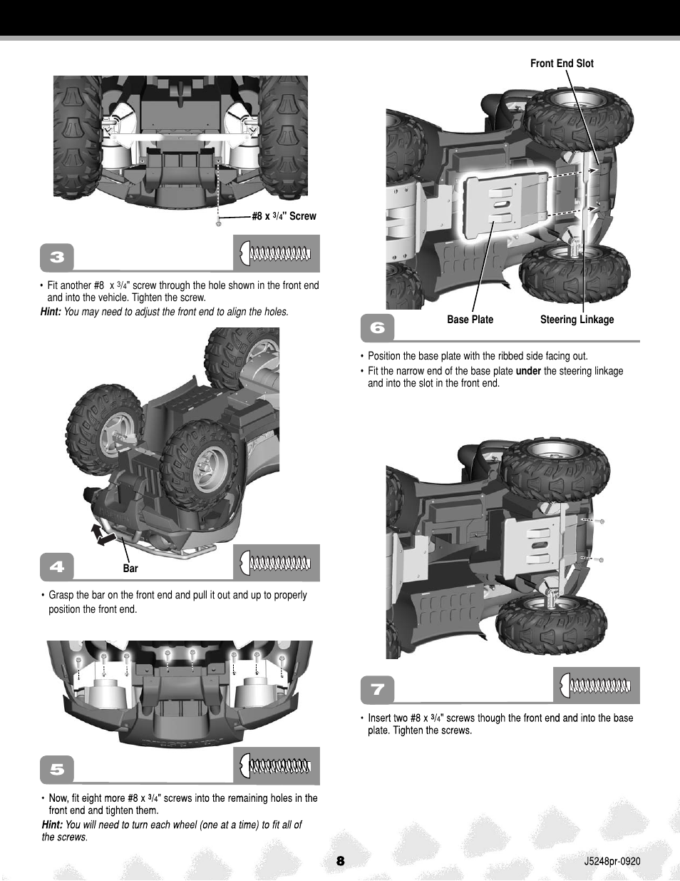 Kawasaki J5248 User Manual | Page 8 / 20