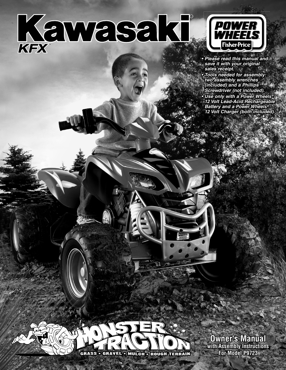 Kawasaki P9723 User Manual | 25 pages