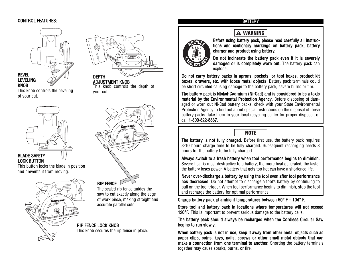 Kawasaki 840055 User Manual | Page 39 / 45