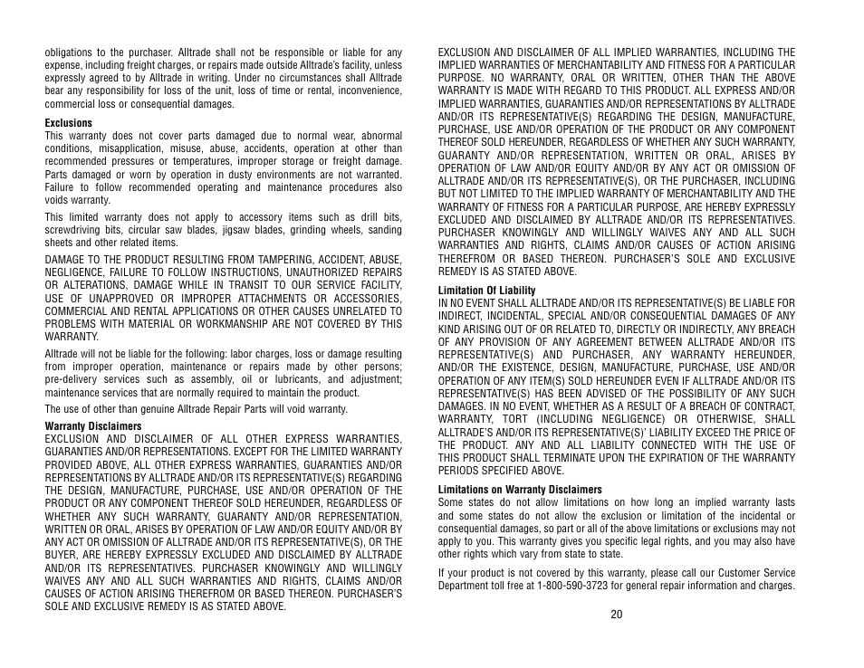 Kawasaki 840107 User Manual | Page 11 / 11