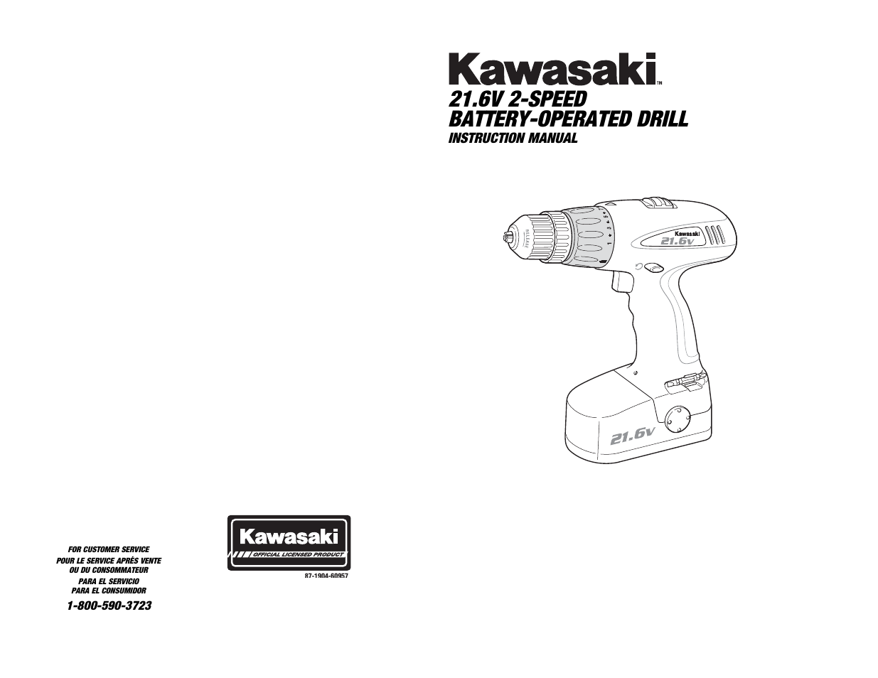 Kawasaki 840517 User Manual | 12 pages