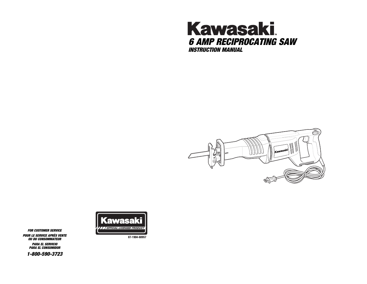 Kawasaki 840844 User Manual | 10 pages