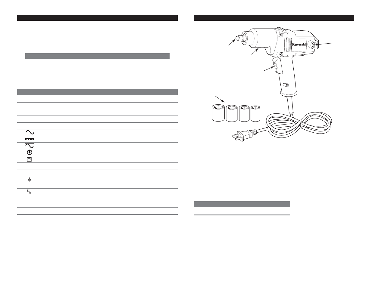 Kawasaki 1/2" IMPACT WRENCH KIT 821048 User Manual | Page 5 / 25