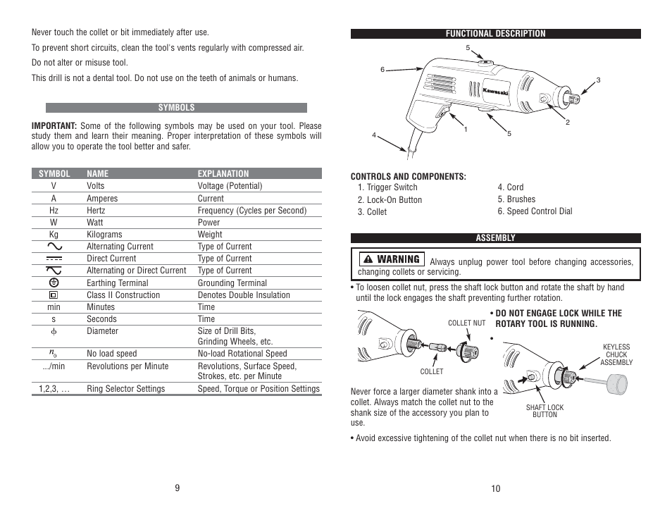 Kawasaki 840168 User Manual | Page 6 / 15